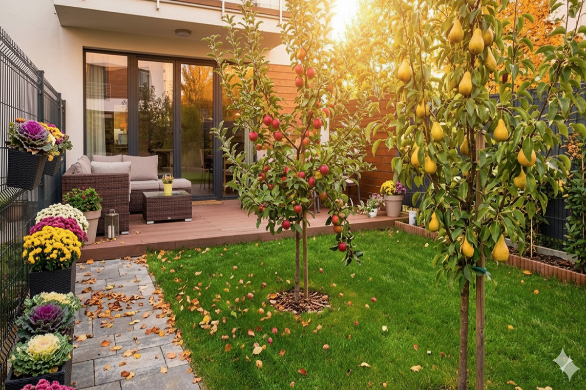 ako založiť malý ovocný sad